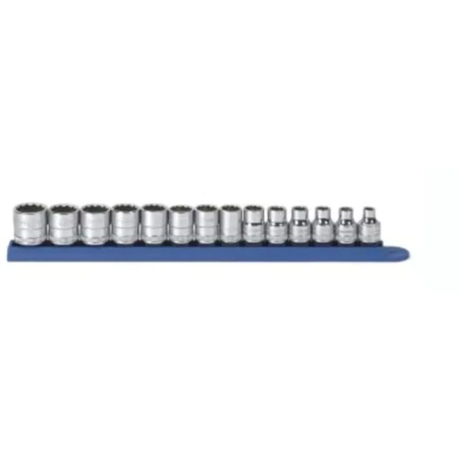 14 Pc. 3/8" Drive 12 Pt. Standard Socket Set Metric - 80560
14 Pc. 3/8" Drive 12 Pt. Standard Socket Set Metric - 80560