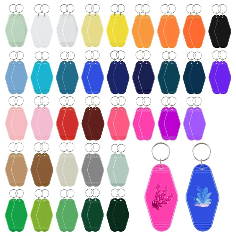 72 Pcs Motel Keychain Blanks Retro Vintage Plastic Luggage Tags Rhombus Christmas Key Labels
72 Pcs Motel Keychain Blanks Retro Vintage Plastic Luggage Tags Rhombus Christmas Key Labels