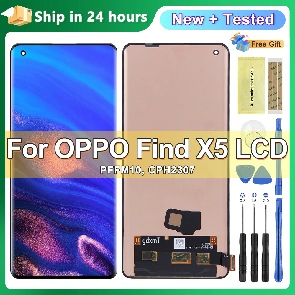 Super AMOLED LCD Screen Digitizer Full Assembly for OPPO Find X5 Phone Display LCD Screen Repair Replacement Part
Super AMOLED LCD Screen Digitizer Full Assembly for OPPO Find X5 Phone Display LCD Screen Repair Replacement Part