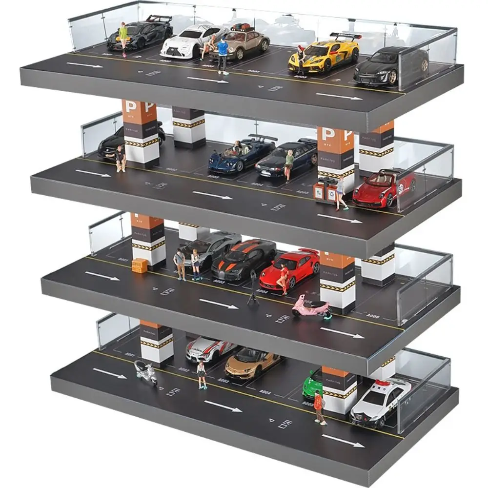 1:64 Scale Parking Lot Model Four-storey Garage Scene Car Model Display Rack Simulated Desk Ornaments Parking Lots Display
1:64 Scale Parking Lot Model Four-storey Garage Scene Car Model Display Rack Simulated Desk Ornaments Parking Lots Display