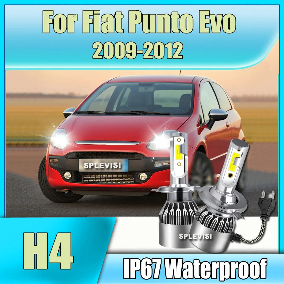 2Pcs 9003/H4 Led Headlight Bulbs Dual Beam Aluminum IP67 For Fiat Punto Evo 2009 2010 2011 2012 High Lumens for Bright Lighting
2Pcs 9003/H4 Led Headlight Bulbs Dual Beam Aluminum IP67 For Fiat Punto Evo 2009 2010 2011 2012 High Lumens for Bright Lighting