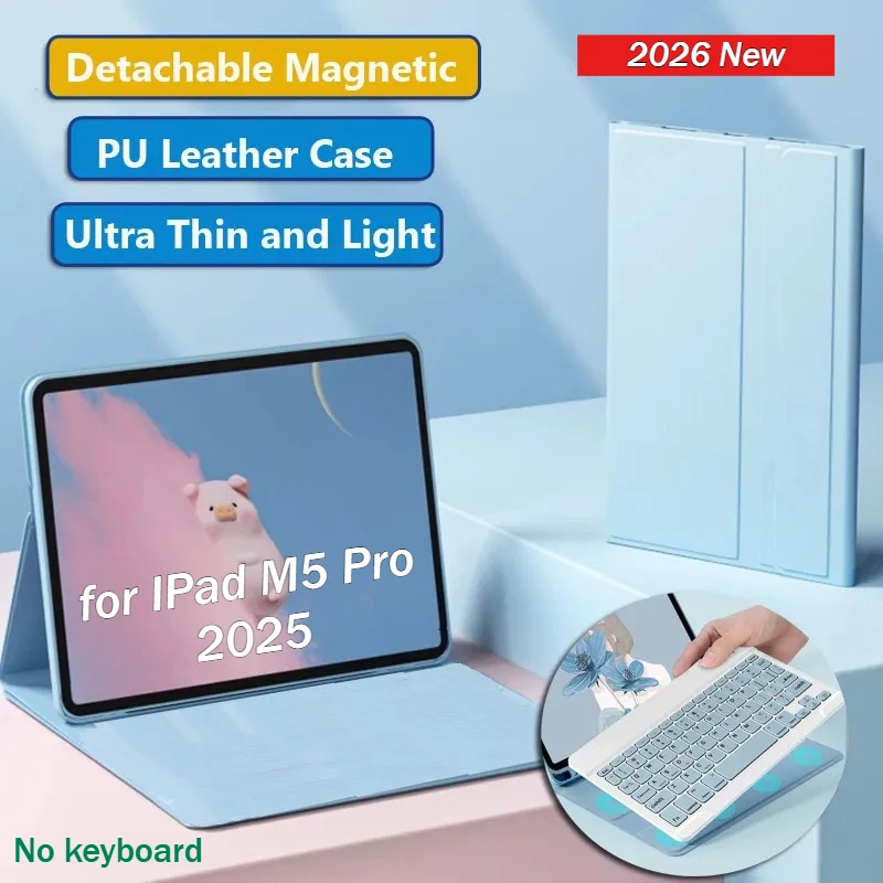 2026 PU Leather Smart Case for IPad Pro 11 13 2025 M5 A3358 A3359 Air M3 M2 A16 11th 10th Shockproof Tablet Cover with Pen Slot
2026 PU Leather Smart Case for IPad Pro 11 13 2025 M5 A3358 A3359 Air M3 M2 A16 11th 10th Shockproof Tablet Cover with Pen Slot