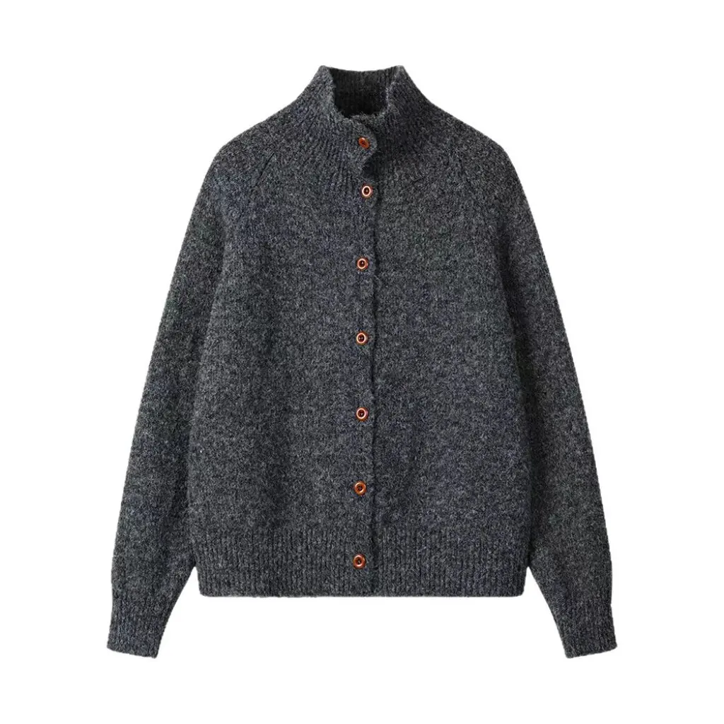 Женский однобортный вязаный кардиган в корейском стиле с лацканами, милый свитер, куртка, осенне-зимний топ
Женский однобортный вязаный кардиган в корейском стиле с лацканами, милый свитер, куртка, осенне-зимний топ