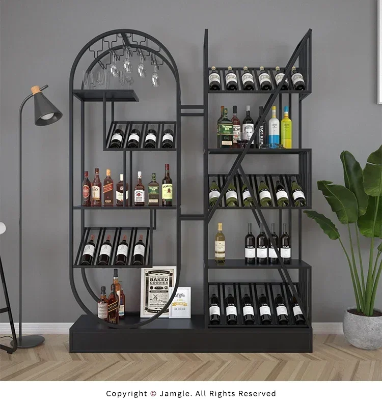 AAYh Wine Rack Wrought Iron Floor Creative Custom Display Rack Partition Restaurant Storage Industrial Wind
AAYh Wine Rack Wrought Iron Floor Creative Custom Display Rack Partition Restaurant Storage Industrial Wind