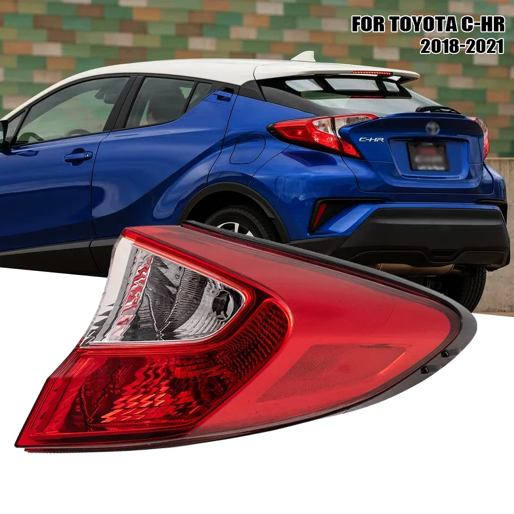 Left/Right Side Tail Lamp FOR TOYOTA CHR 2018 2019 2020 2021 Rear Tail Light Brake Lamp with 
Left/Right Side Tail Lamp FOR TOYOTA CHR 2018 2019 2020 2021 Rear Tail Light Brake Lamp with