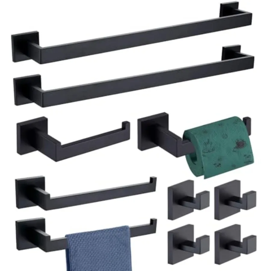 Полотенце из 10 предметов, матовое, отсутствует atroom ardware t SUS304, аксессуары для спальни, в комплект входит 2 полотенца 24 дюйма + 2 полотенца старшего + 2 туалетной бумаги
Полотенце из 10 предметов, матовое, отсутствует atroom ardware t SUS304, аксессуары для спальни, в комплект входит 2 полотенца 24 дюйма + 2 полотенца старшего + 2 туалетной бумаги