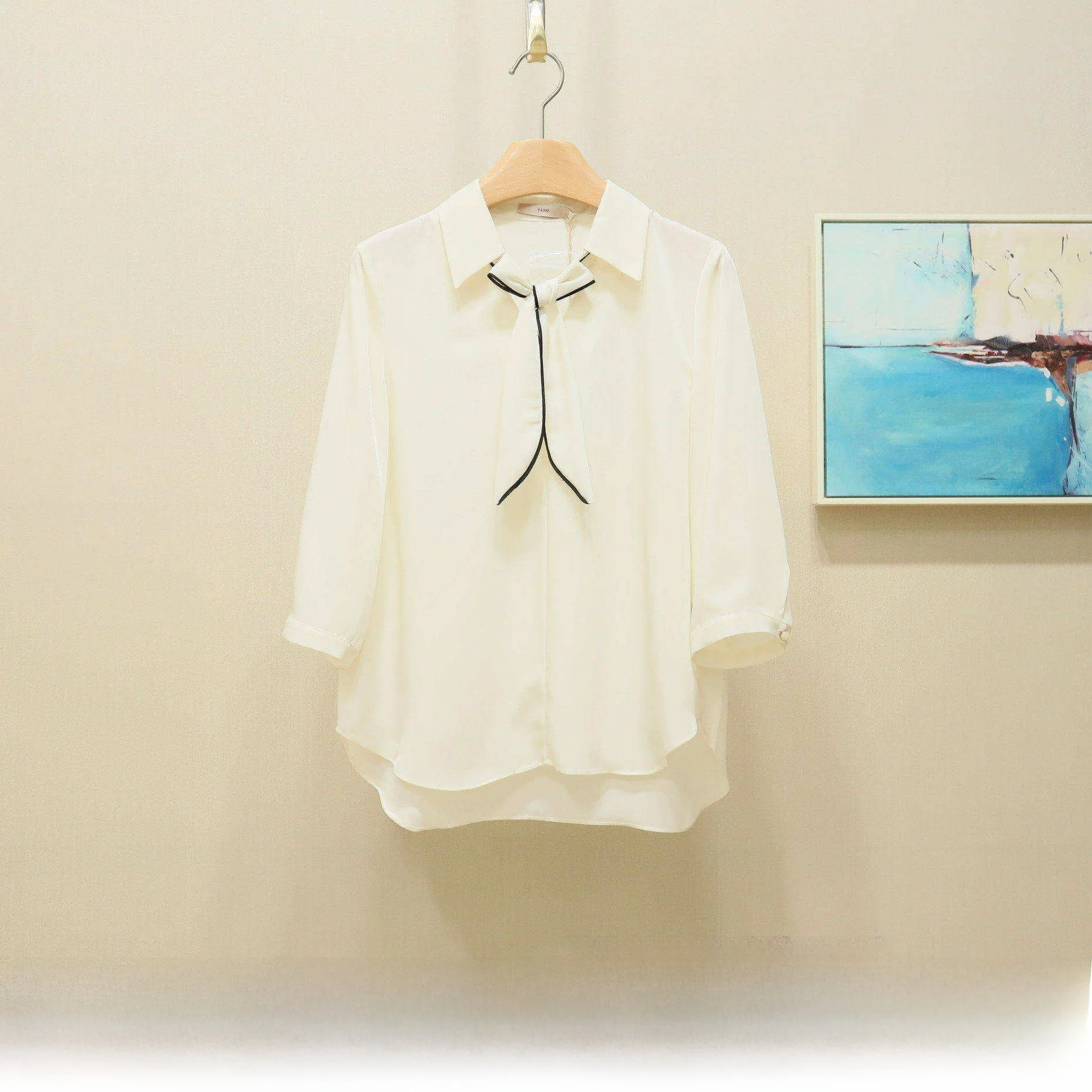 Simple Design Summer New Style Shirt with Tie Neck 2026YSING Women's Breathable Polyester Fiber Collar Regular Sleeve Le...
Simple Design Summer New Style Shirt with Tie Neck 2026YSING Women's Breathable Polyester Fiber Collar Regular Sleeve Le...
