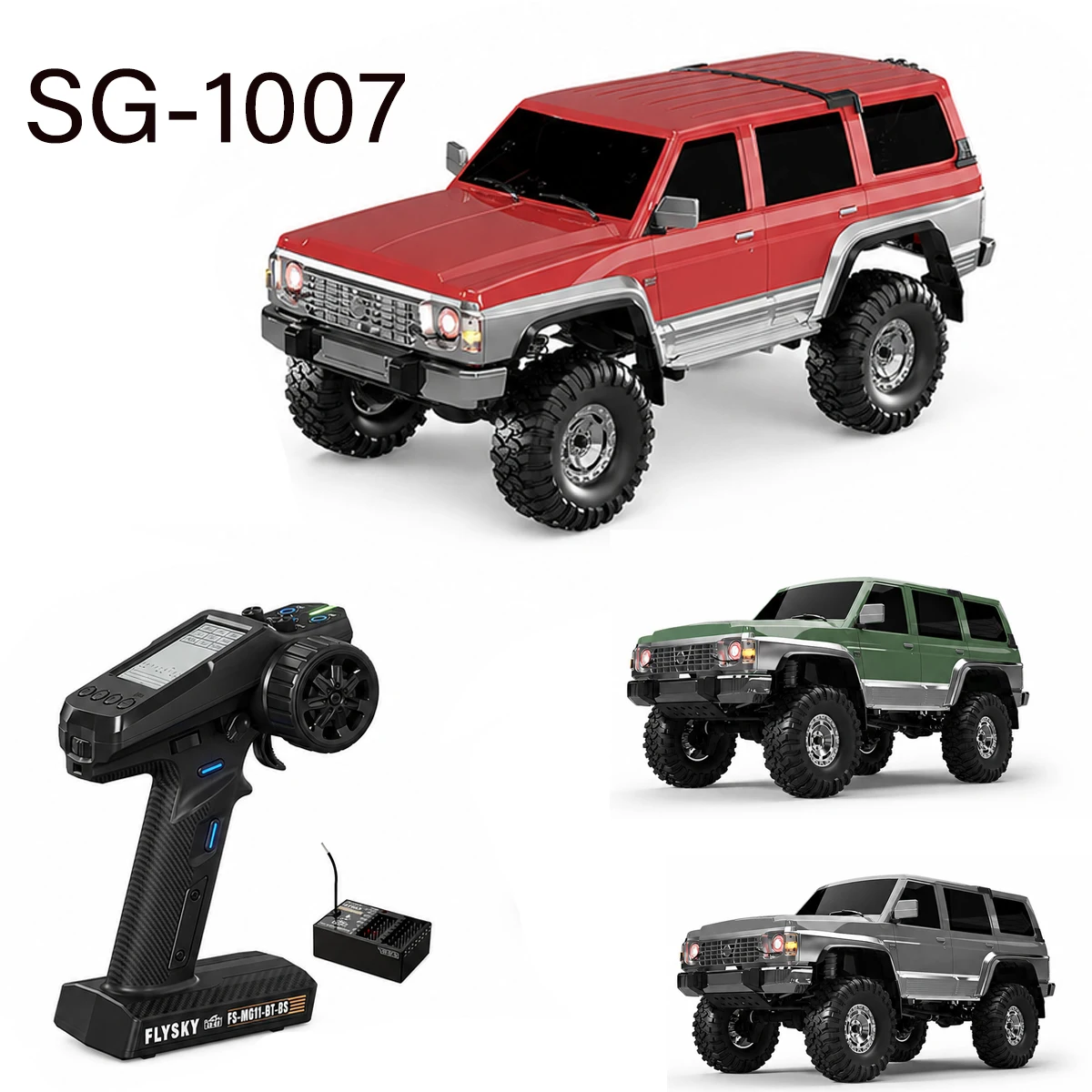 Y60 RC Car 1:10 SG1007 Brushed Full-scale 4WD Off-Road Vehicle Simulation Electric Remote Control Climbing Car Toys Adult Gifts
Y60 RC Car 1:10 SG1007 Brushed Full-scale 4WD Off-Road Vehicle Simulation Electric Remote Control Climbing Car Toys Adult Gifts