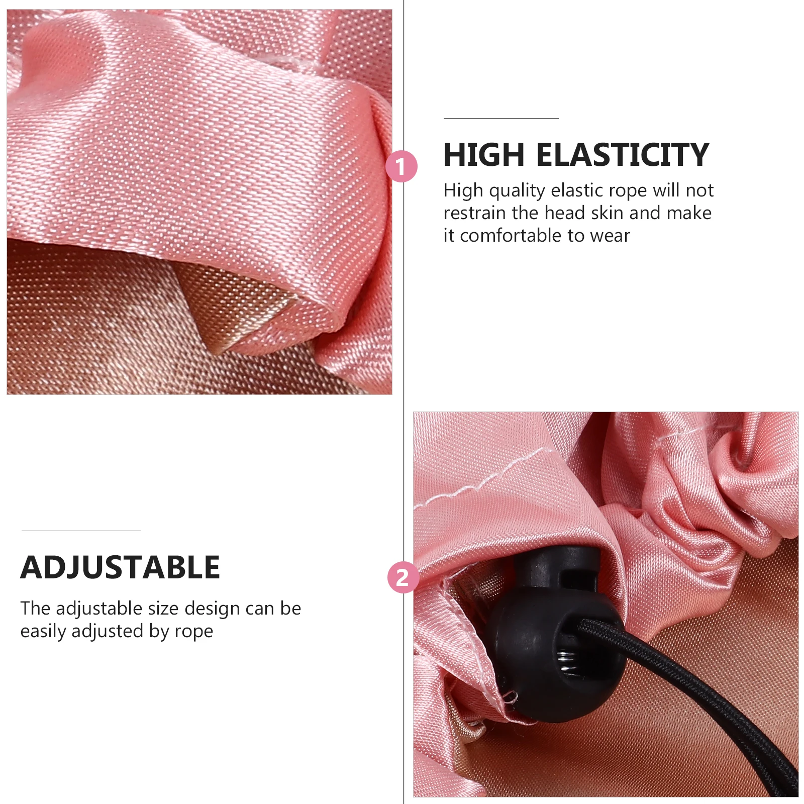 Satin Hair Bonnet with Elastic Edge Soft Comfortable for Long Short Thick Thin Hair Dreadlocks Braids
Satin Hair Bonnet with Elastic Edge Soft Comfortable for Long Short Thick Thin Hair Dreadlocks Braids