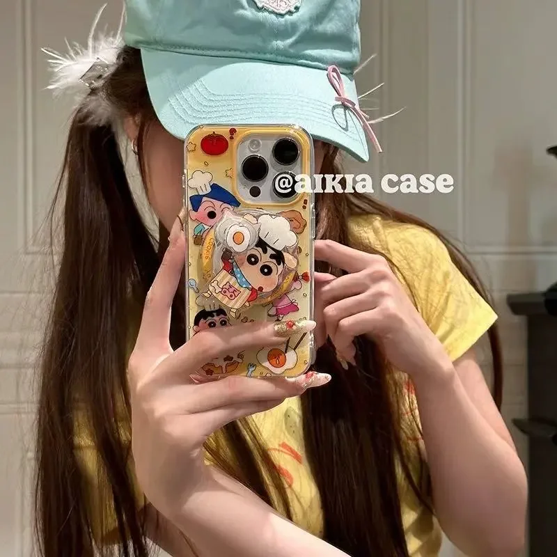 Crayon Shin-chan Phone Case For IPhone 16 15 14 Pro 13 12 11 Pro Max Case Couple's phone soft case anti drop With bracket
Crayon Shin-chan Phone Case For IPhone 16 15 14 Pro 13 12 11 Pro Max Case Couple's phone soft case anti drop With bracket