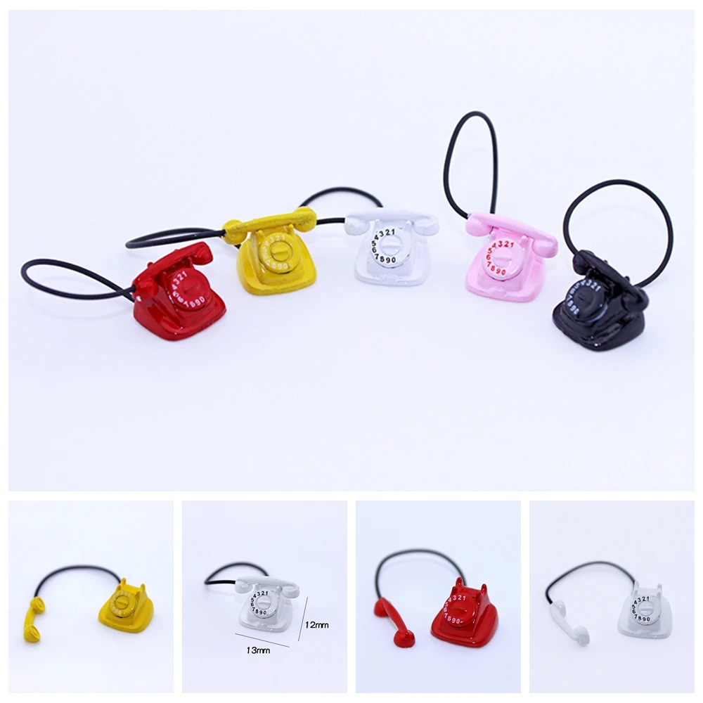 1:12 Dollhouse Miniature Phone Model Alloy Vintage Plastic Retro Rotary Telephone Dollhouse Furniture Mini Toys Decoration
1:12 Dollhouse Miniature Phone Model Alloy Vintage Plastic Retro Rotary Telephone Dollhouse Furniture Mini Toys Decoration