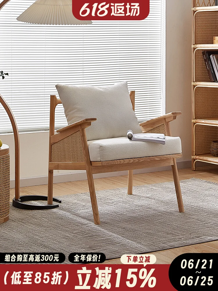 Japanese rattan single ins wind balcony leisure sofa chair household living room bedroom lazy back chair small apartment
Japanese rattan single ins wind balcony leisure sofa chair household living room bedroom lazy back chair small apartment