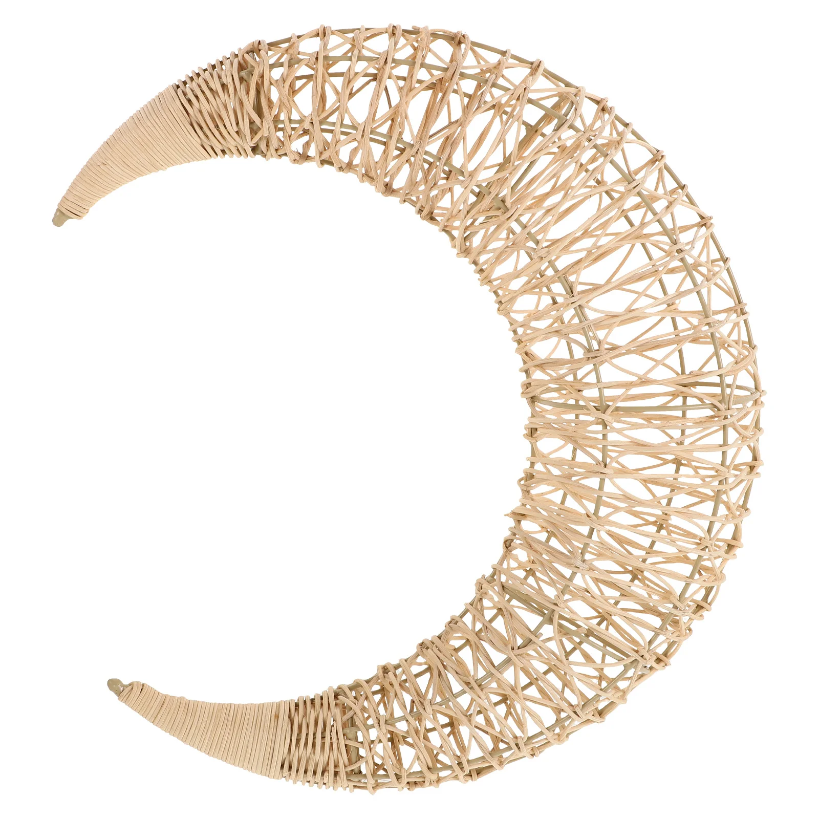 Rattan Moon Pendant Frame Hanging Ornament Diy Crafts New Year Flower Wreath Weddings Home Decor
Rattan Moon Pendant Frame Hanging Ornament Diy Crafts New Year Flower Wreath Weddings Home Decor