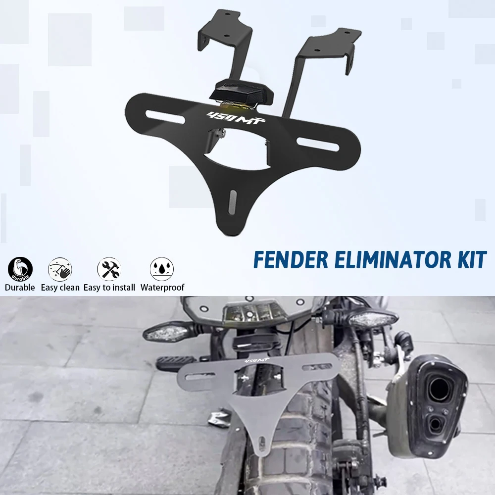450 MT MotorcycleS Accessories For CFMOTO 450MT 2024 2025 2026 License Plate Holder Bracket Rear Tail Tidy Fender Eliminator Kit
450 MT MotorcycleS Accessories For CFMOTO 450MT 2024 2025 2026 License Plate Holder Bracket Rear Tail Tidy Fender Eliminator Kit