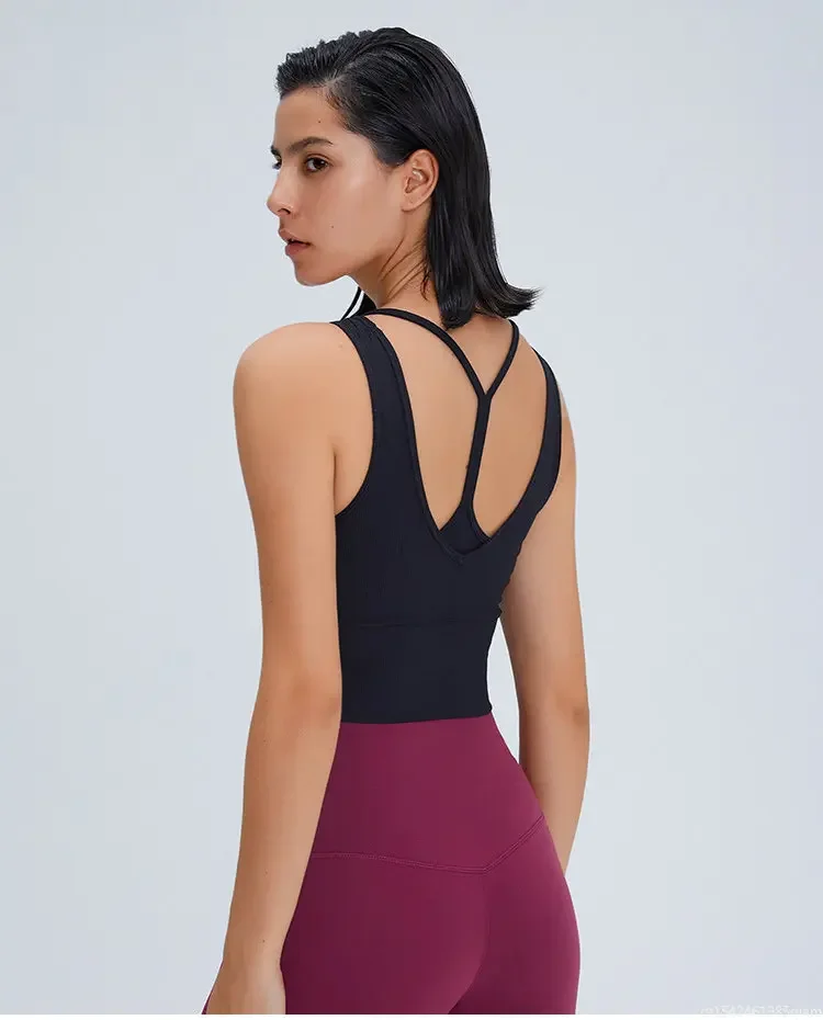 Ribbed REVERSIBLE Crop Tops Gym Sport Athletic Vest Women Breathable Back Running Yoga Tank Tops
Ribbed REVERSIBLE Crop Tops Gym Sport Athletic Vest Women Breathable Back Running Yoga Tank Tops