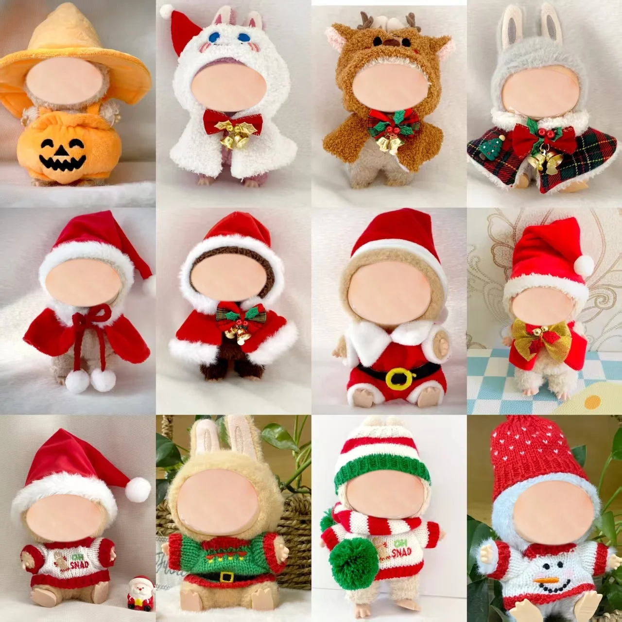 17cm first, second and third generation vinyl doll clothes, Christmas cape clothes, festival doll clothes
17cm first, second and third generation vinyl doll clothes, Christmas cape clothes, festival doll clothes