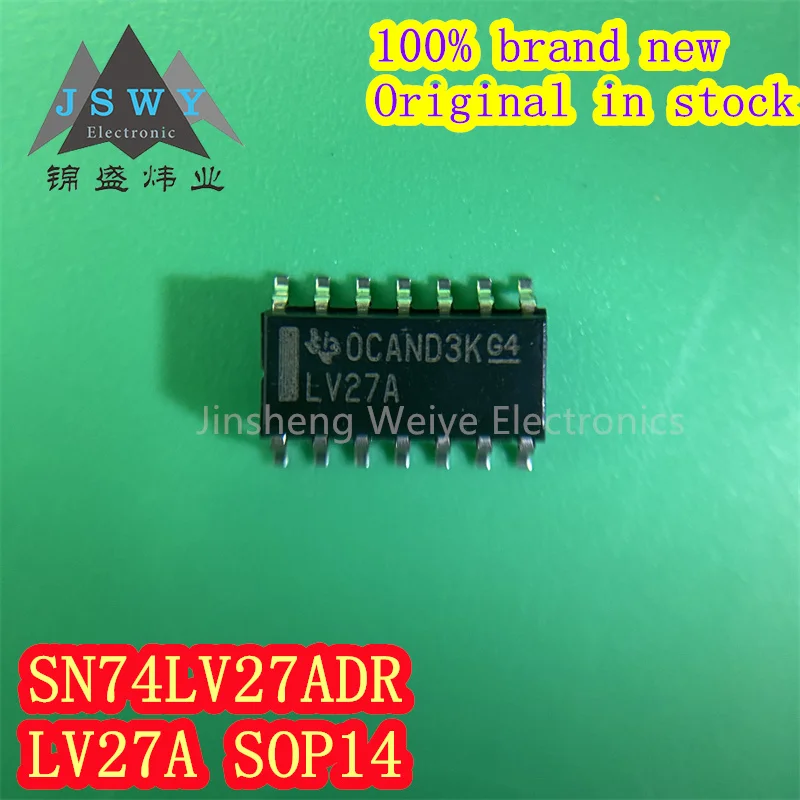 (5/10 pieces) SN74LV27ADR SN74LV27A LV27A SOP14 logic chip 100% brand new and original Electronics Free Shipping
(5/10 pieces) SN74LV27ADR SN74LV27A LV27A SOP14 logic chip 100% brand new and original Electronics Free Shipping