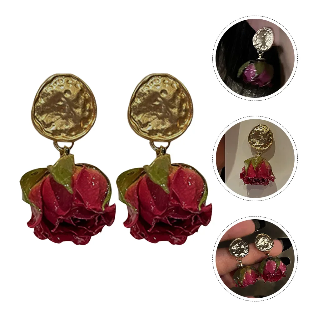 1 Pair Ear Studs Women Rose Earrings Dainty Earrings Vintage Ear Jewelries Small Ear Studs
1 Pair Ear Studs Women Rose Earrings Dainty Earrings Vintage Ear Jewelries Small Ear Studs