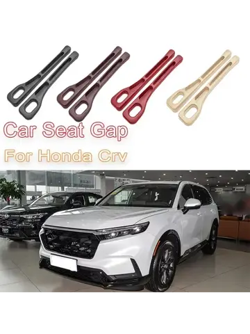 Car Seat Gap Stuff Side Seam PU Car Gap Filler Leakproof Seat Gap Storage For Honda Civic Crv Auto Interior Accessories