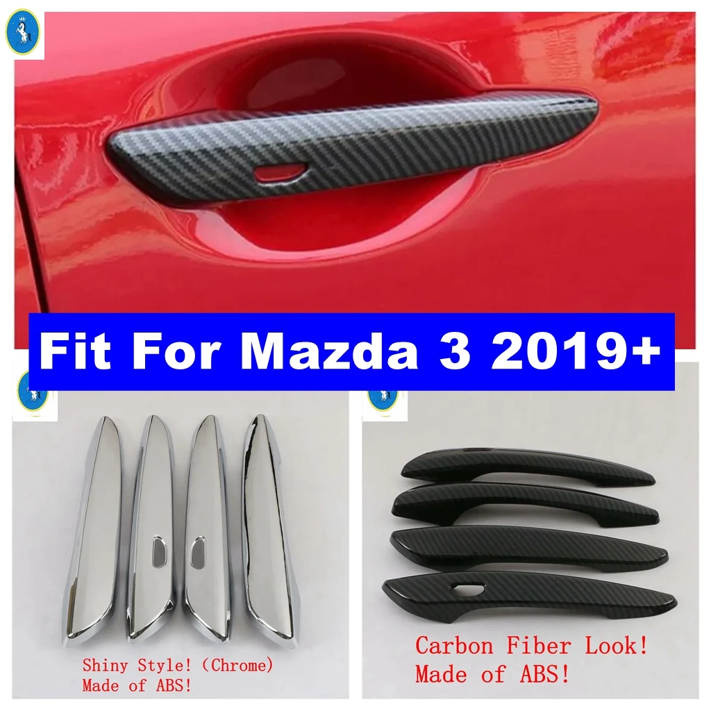 Chrome / Carbon Fiber Outside Car Door Pull Doorknob Handle Bowl Cover Trim Fit For Mazda 3 2019 - 2023 Exterior Accessories
Chrome / Carbon Fiber Outside Car Door Pull Doorknob Handle Bowl Cover Trim Fit For Mazda 3 2019 - 2023 Exterior Accessories