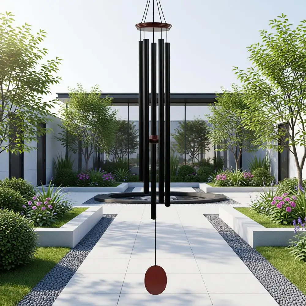 Уличный колокольчик с 5-строконечными трубками, большой ветер, глубокий тон, идеально подходит для патио, сада, украшения двора
Уличный колокольчик с 5-строконечными трубками, большой ветер, глубокий тон, идеально подходит для патио, сада, украшения двора