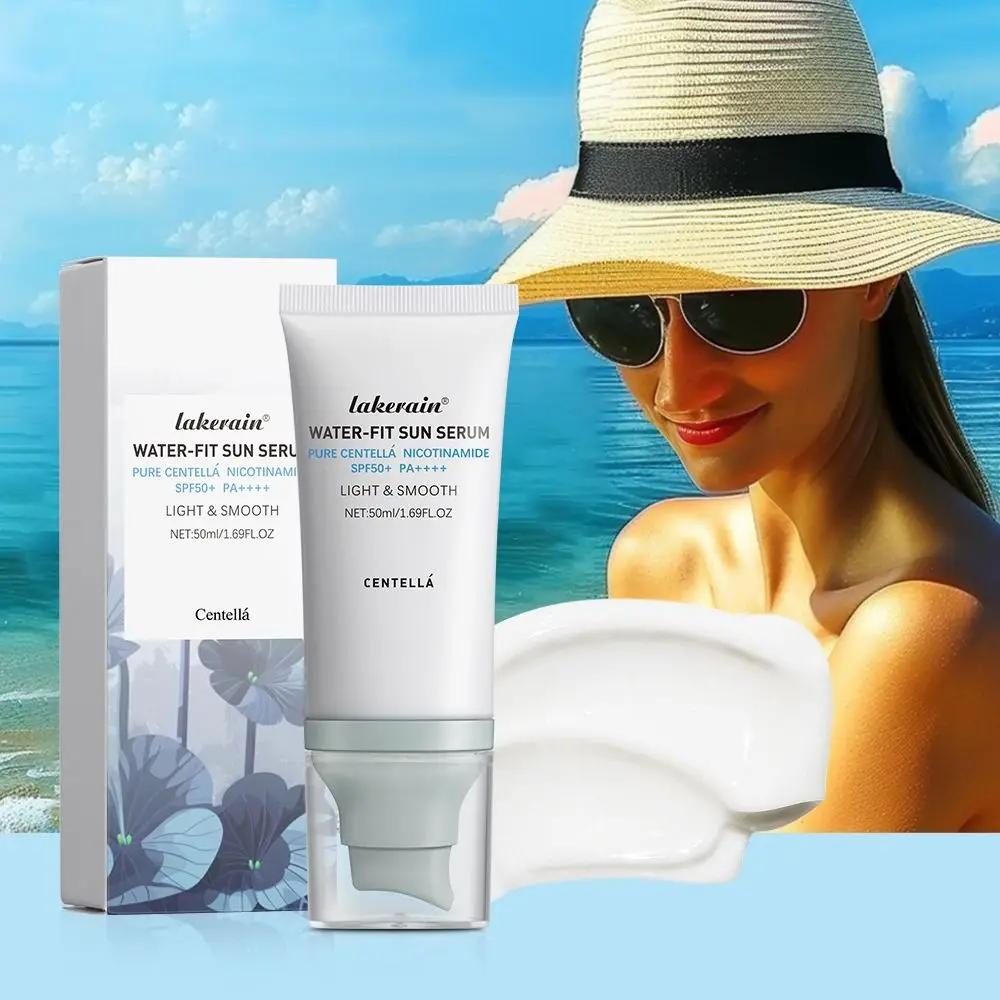 50ml Water-Fit Sun Serum SPF50+ Brightening Facial Sunscreen Skincare Lightweight Texture Moisturizing Anti-UV Sunblock
50ml Water-Fit Sun Serum SPF50+ Brightening Facial Sunscreen Skincare Lightweight Texture Moisturizing Anti-UV Sunblock