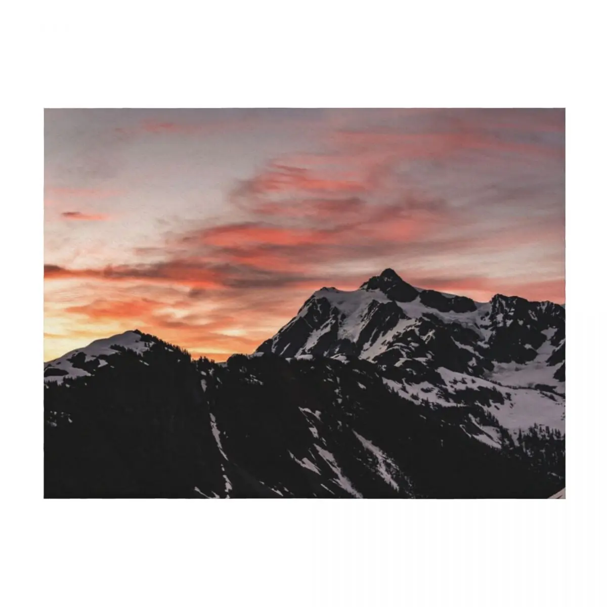 Mount Shuksan Pink Sunrise Throw Blanket Multi-Purpose Sofa Throw Bed linens Sofas Blankets 
Mount Shuksan Pink Sunrise Throw Blanket Multi-Purpose Sofa Throw Bed linens Sofas Blankets