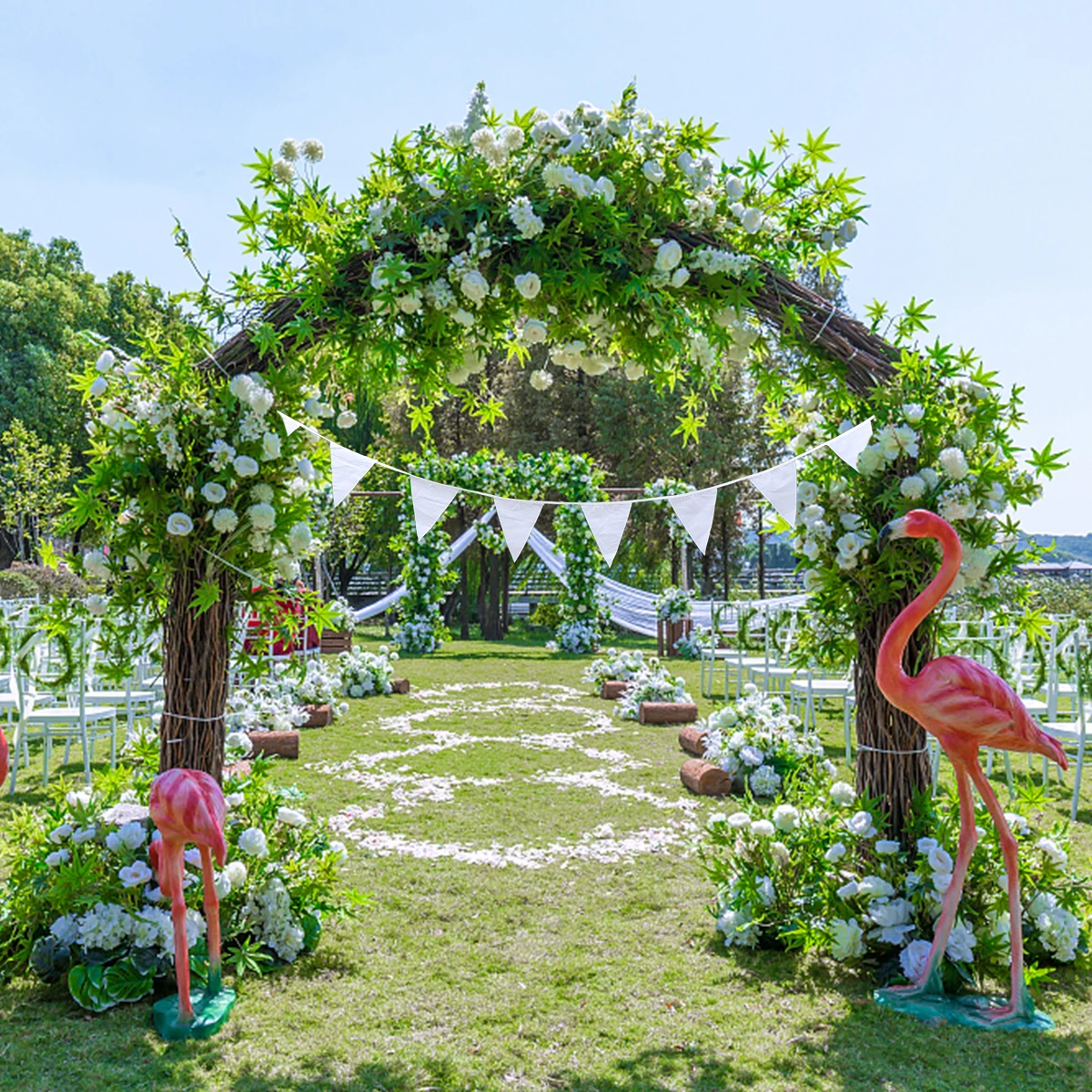 10 Meter Triangle Flags Hanging Banner Decorative Bunting for Wedding Party Festival Halloween Home Celebration Backdrop
10 Meter Triangle Flags Hanging Banner Decorative Bunting for Wedding Party Festival Halloween Home Celebration Backdrop