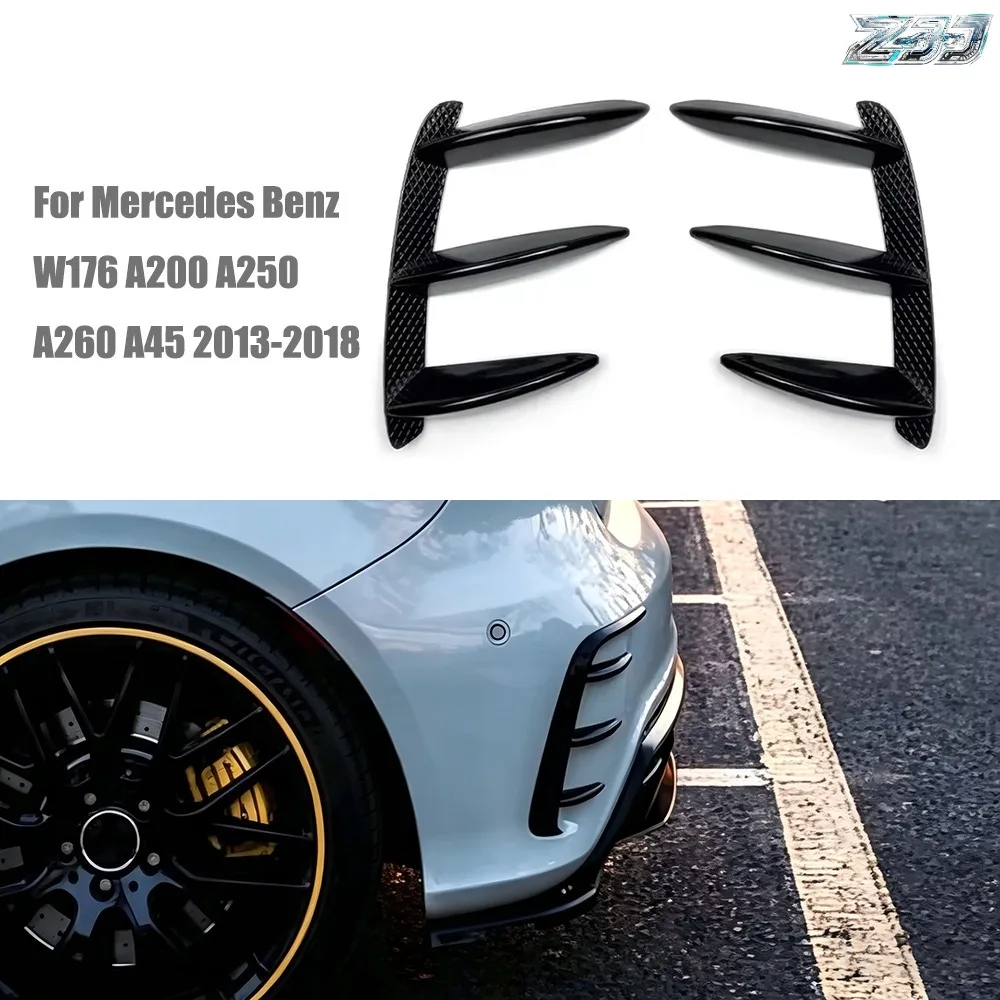 For Mercedes Benz W176 A200 A250 A260 A45 2013-2018 Hatchback Rear Bumper Splitter Canards Car Styling Lip Diffuser Black ABS
For Mercedes Benz W176 A200 A250 A260 A45 2013-2018 Hatchback Rear Bumper Splitter Canards Car Styling Lip Diffuser Black ABS