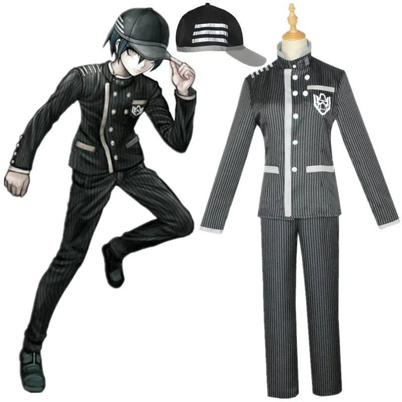 Anime Game Danganronpa Saihara Shuichi Cosplay Detective School Uniform Costume Set Coat Pants Hat Cap Suit Props
Anime Game Danganronpa Saihara Shuichi Cosplay Detective School Uniform Costume Set Coat Pants Hat Cap Suit Props