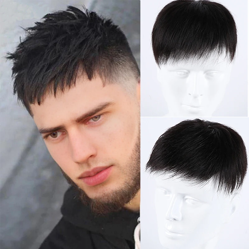 New Men Hairpiece Stylish Men Wig Synthetic Hair Wig for Spots Gray Hair Coverage Short Straight Hairpiece
New Men Hairpiece Stylish Men Wig Synthetic Hair Wig for Spots Gray Hair Coverage Short Straight Hairpiece