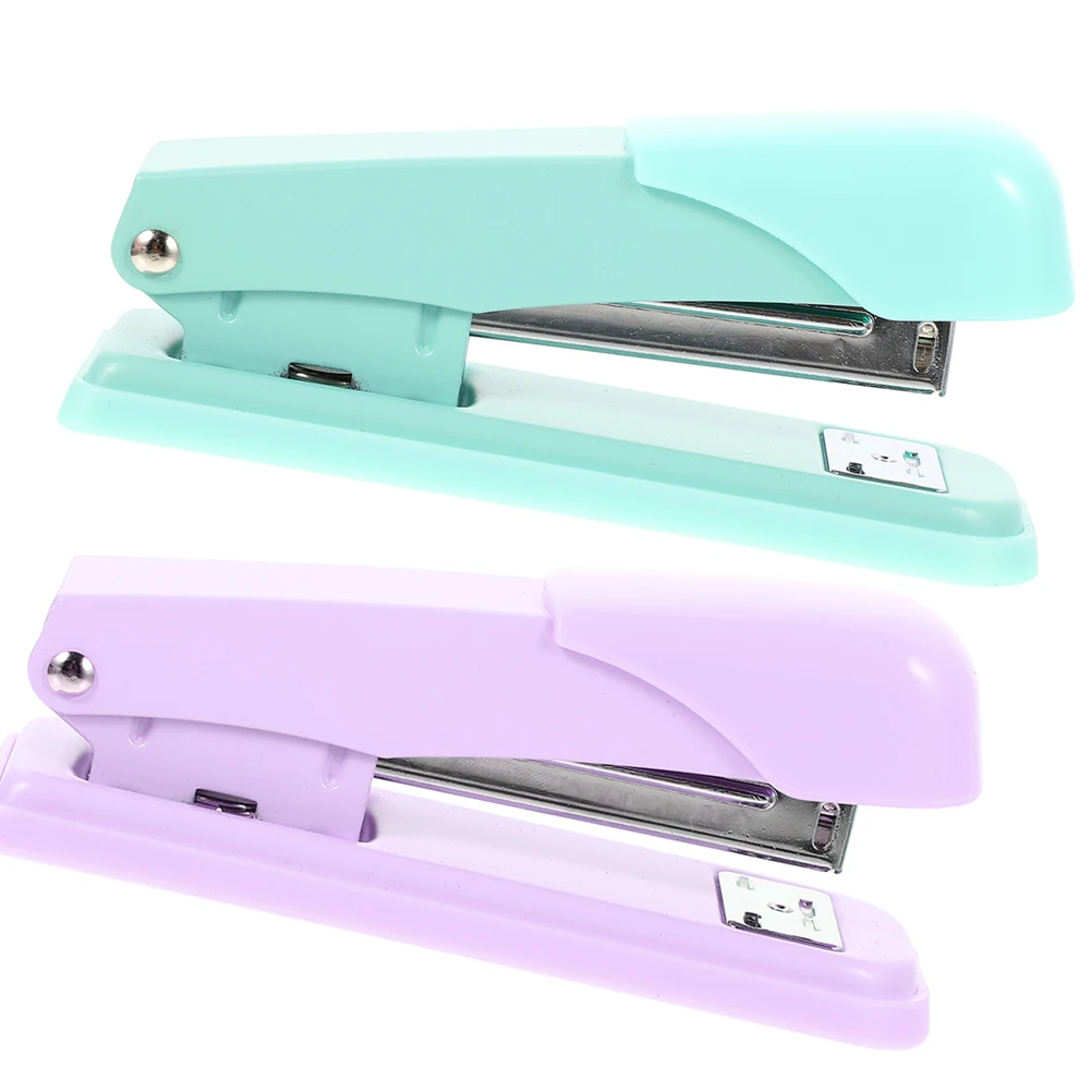 2pcs Multifunctional Metal Stapler Home Office School Supplies Desk Professional Mini 12G Heavy Duty Creative
2pcs Multifunctional Metal Stapler Home Office School Supplies Desk Professional Mini 12G Heavy Duty Creative