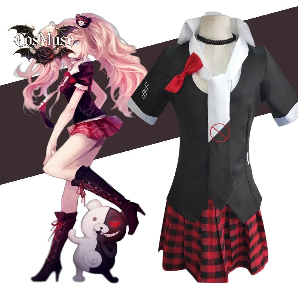 Danganronpa V3 Kokichi Ouma Cosplay Costume - Anime School Uniforms Monokuma Hairpins Women Girl Outfit Suit
Danganronpa V3 Kokichi Ouma Cosplay Costume - Anime School Uniforms Monokuma Hairpins Women Girl Outfit Suit