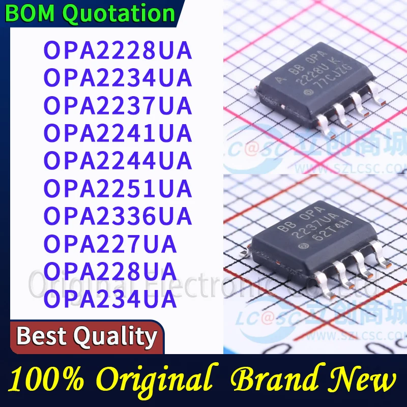 OPA2228UA OPA2234UA OPA2237UA OPA2241UA OPA2244UA OPA2251UA OPA2336UA OPA227UA OPA228UA OPA234UA In stock Original High quality
OPA2228UA OPA2234UA OPA2237UA OPA2241UA OPA2244UA OPA2251UA OPA2336UA OPA227UA OPA228UA OPA234UA In stock Original High quality