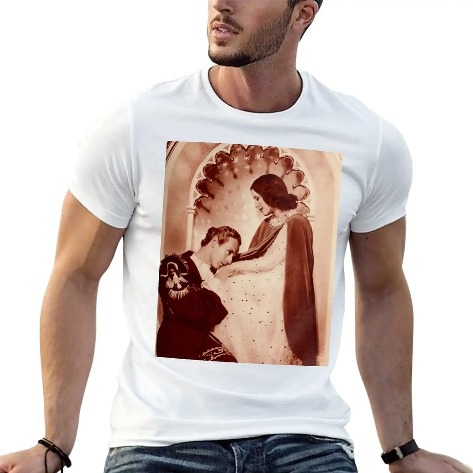 Leslie Howard ROMEO AND JULIET Norma Shearer T-Shirt cotton t shirt pack funny t shirts cotton man t shirt summer T-shirt
Leslie Howard ROMEO AND JULIET Norma Shearer T-Shirt cotton t shirt pack funny t shirts cotton man t shirt summer T-shirt