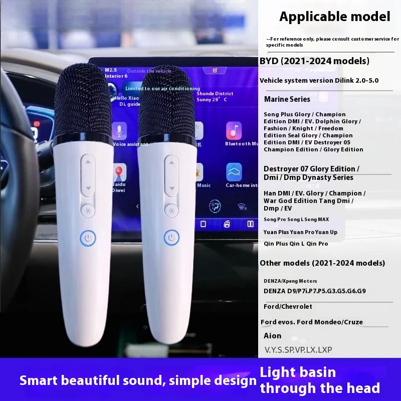 The Car Microphone with Receiver Is Suitable for BYD and Huawei Askui Car Microphones with Dynamic Drivers
The Car Microphone with Receiver Is Suitable for BYD and Huawei Askui Car Microphones with Dynamic Drivers