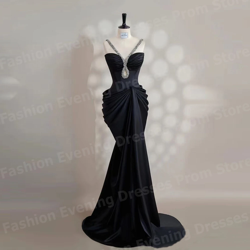 Сексуальные женские вечерние платья русалки на тонких бретельках Vestidos De Fiesta, платья для выпускного вечера по индивидуальному заказу, без рукавов, с бисером, Robe De Soirée
Сексуальные женские вечерние платья русалки на тонких бретельках Vestidos De Fiesta, платья для выпускного вечера по индивидуальному заказу, без рукавов, с бисером, Robe De Soirée