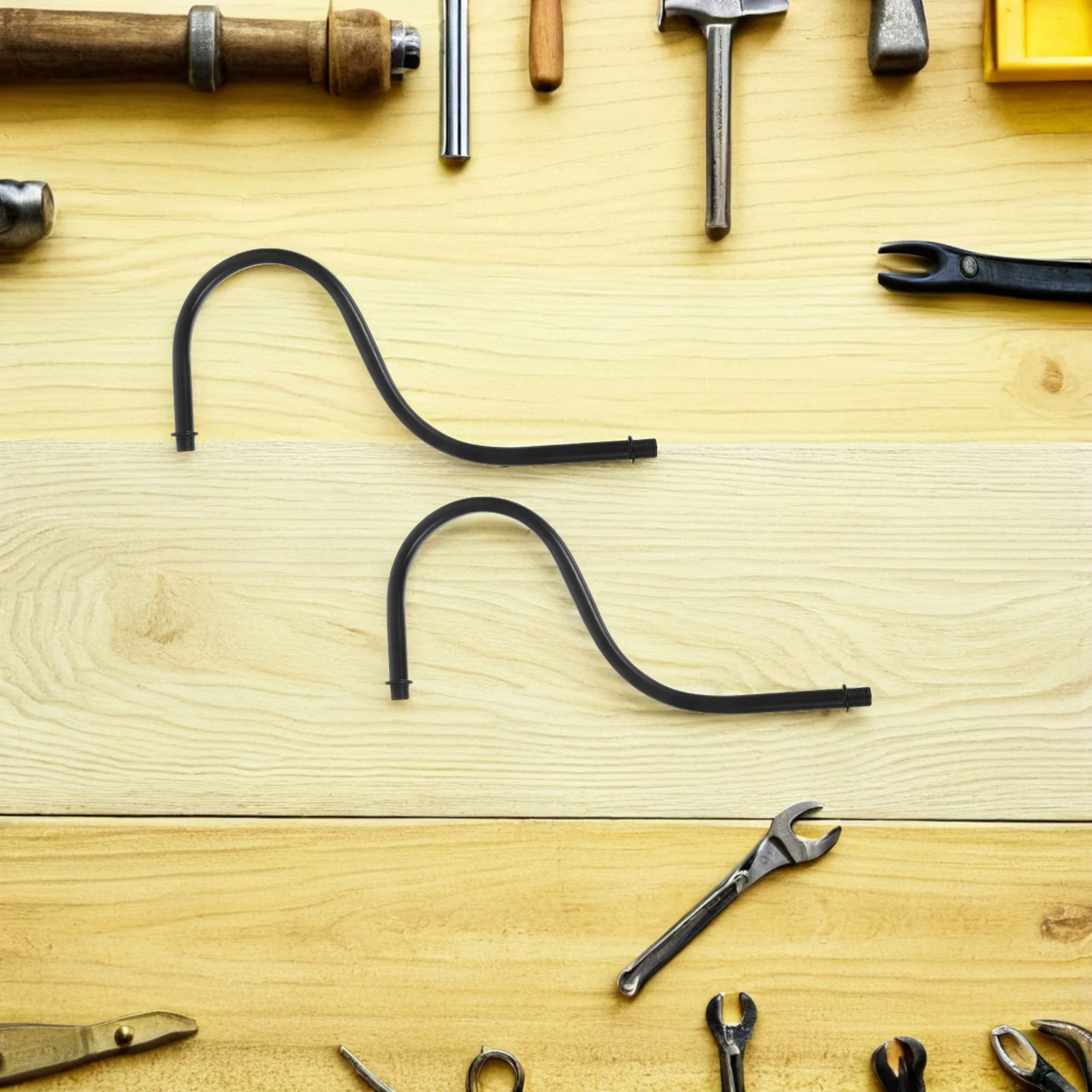 2pcs Curved Lamp Rod Replacement Black Metal Threaded Extension For Diy Lighting Fixtures Bedroom Hallway Lamp Repair Parts
2pcs Curved Lamp Rod Replacement Black Metal Threaded Extension For Diy Lighting Fixtures Bedroom Hallway Lamp Repair Parts