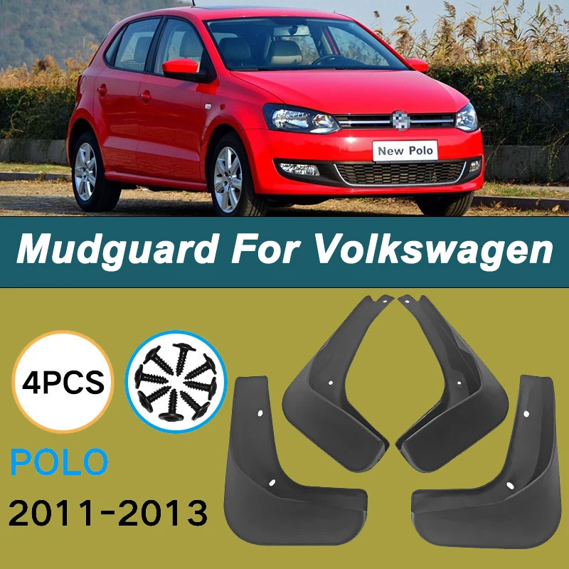 For Volkswagen POLO 2011-2013 2012 Automotive Tire Mudguard Waterproof Prevent Mud Splashing Car Mud Flaps 4pcs Accessories
For Volkswagen POLO 2011-2013 2012 Automotive Tire Mudguard Waterproof Prevent Mud Splashing Car Mud Flaps 4pcs Accessories