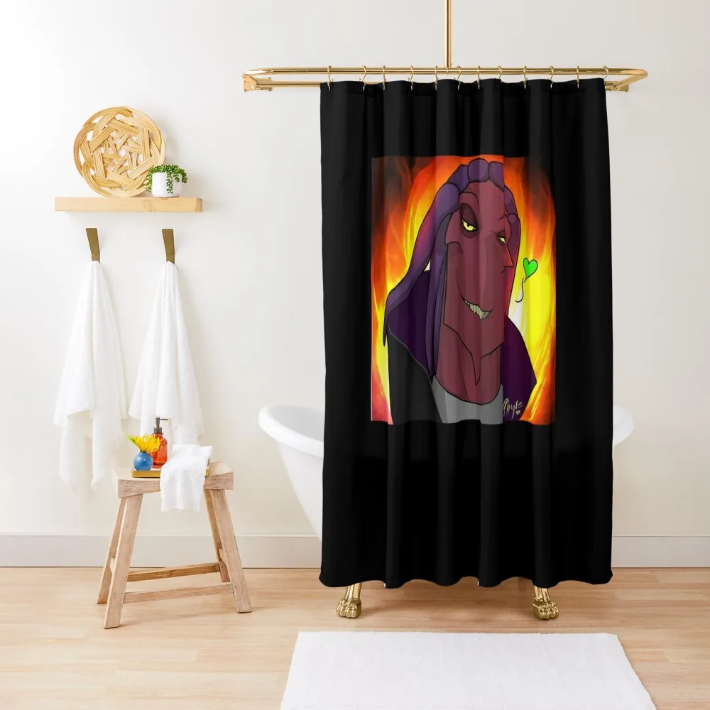 Thrax Fire Shower Curtain Bathroom Fabric Waterproof Shower And Anti-Mold Bathroom Showers Curtain 
Thrax Fire Shower Curtain Bathroom Fabric Waterproof Shower And Anti-Mold Bathroom Showers Curtain