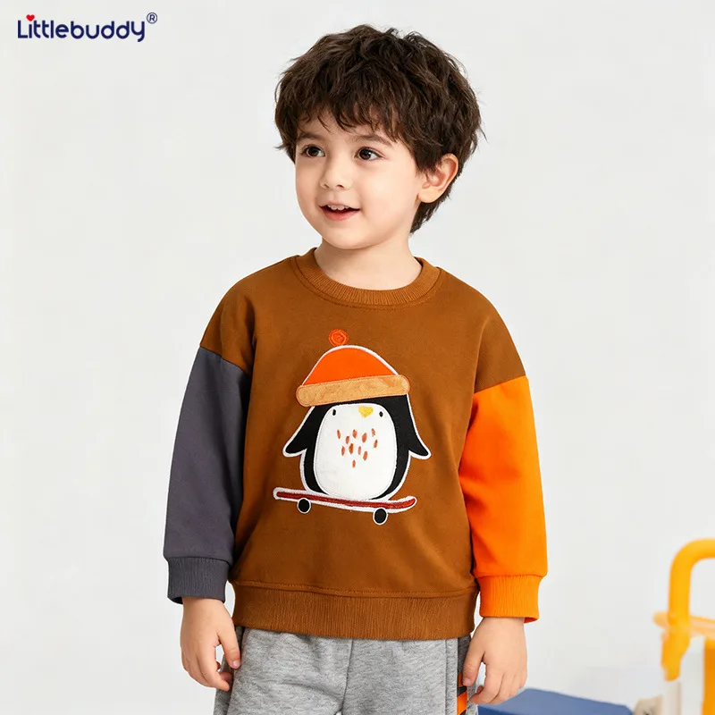 Children's Sweatshirt Autumn New Style Round Neck Cartoon Boys Long Sleeve Sweatshirt Children Embroidered Top
Children's Sweatshirt Autumn New Style Round Neck Cartoon Boys Long Sleeve Sweatshirt Children Embroidered Top