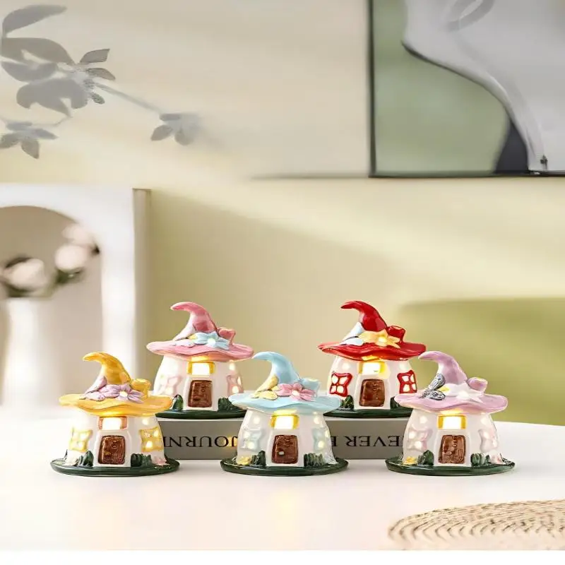 Ceramic Magic Hat Lamp,Floral Village Houses Lamp, Night Light,Light Up Xmas Porcelain Village Dream Greenhouses Holiday
Ceramic Magic Hat Lamp,Floral Village Houses Lamp, Night Light,Light Up Xmas Porcelain Village Dream Greenhouses Holiday