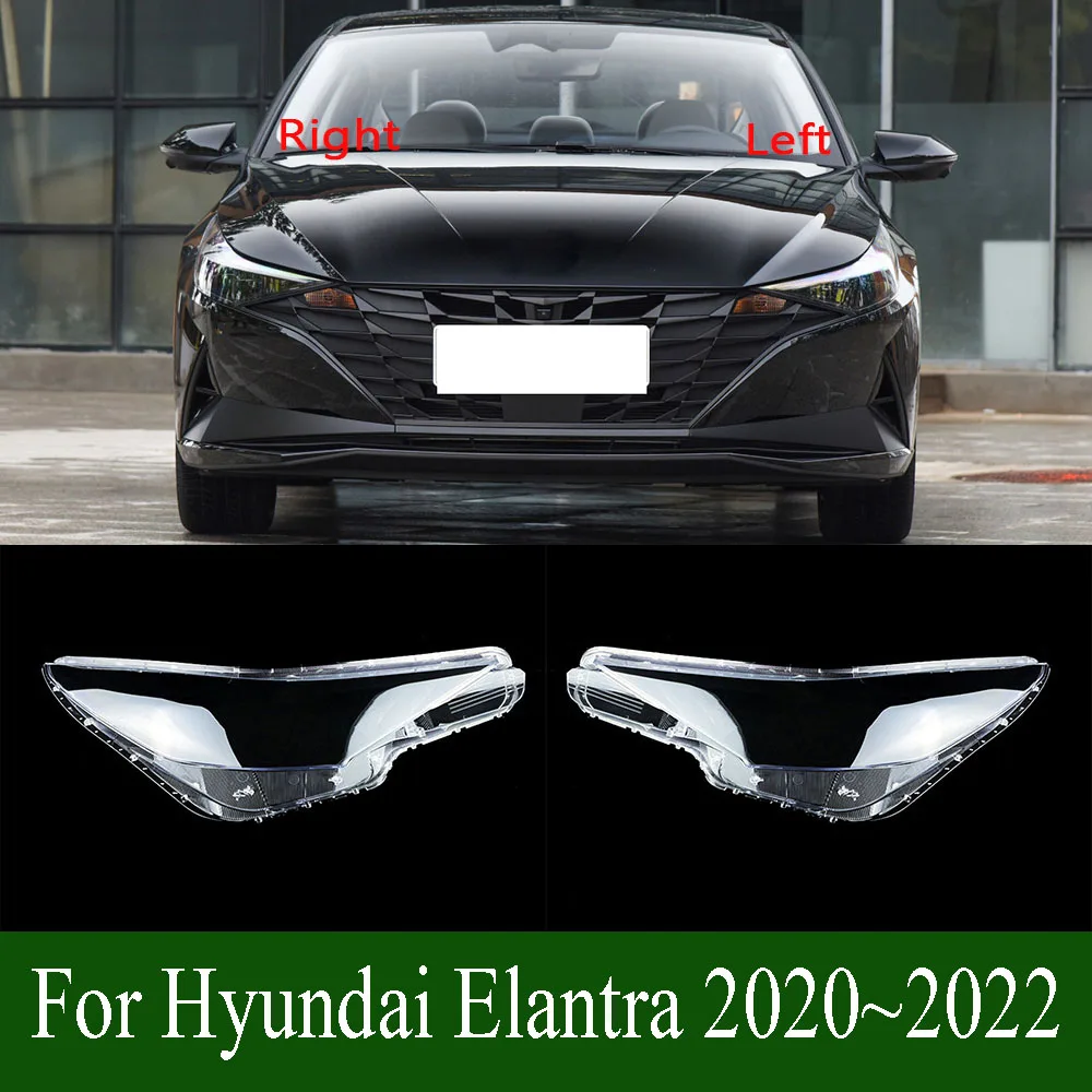 For Hyundai Elantra 2020~2022 Front Headlamp Cover Lamp Shade Headlight Shell Lens Replace Original Lampshade Plexiglass
For Hyundai Elantra 2020~2022 Front Headlamp Cover Lamp Shade Headlight Shell Lens Replace Original Lampshade Plexiglass