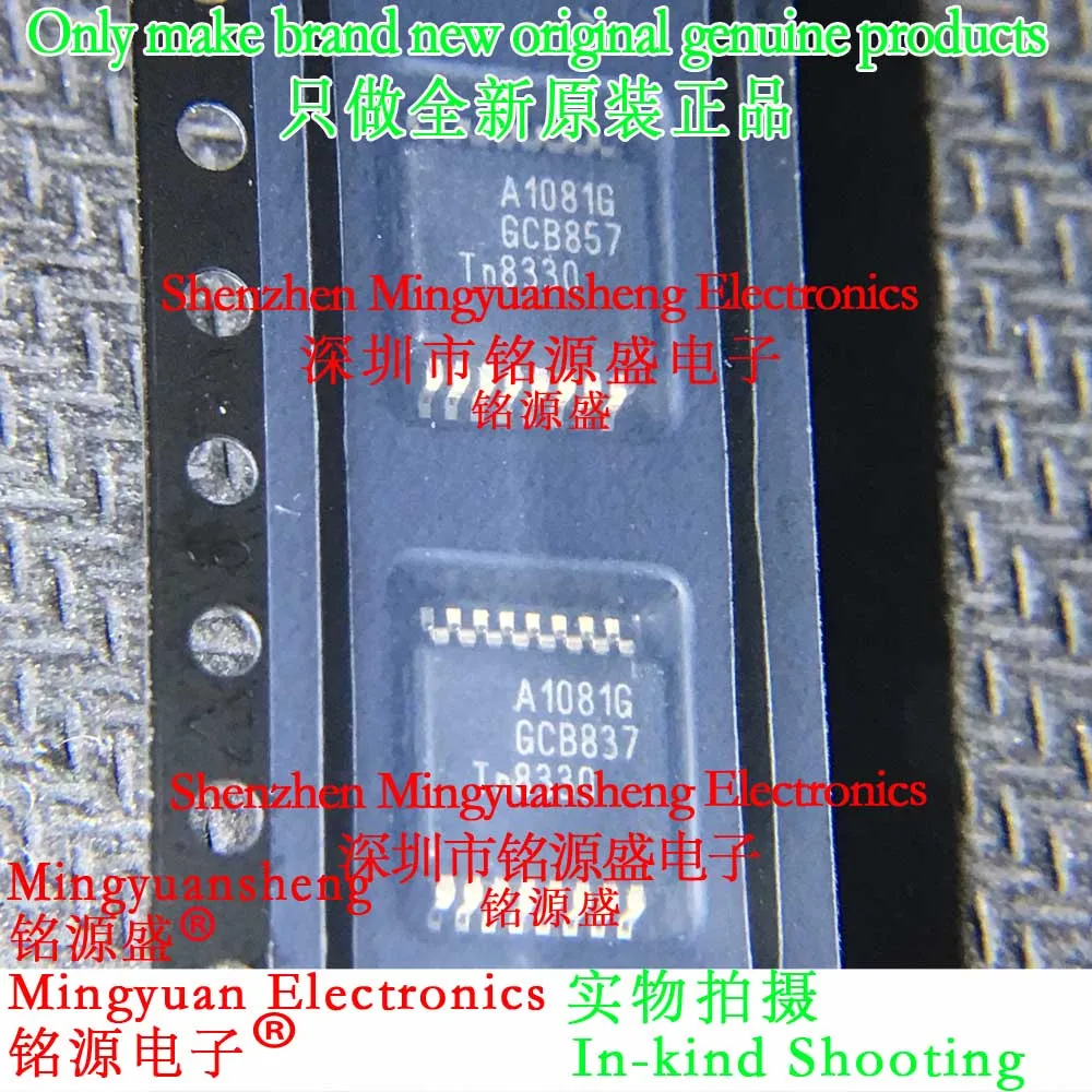 Mingyuan Sheng Brand New Original Genuine Tja1081Gts/0Z Tja1081Gts Silk Screen Printing Word Making A1081G Package Ssop16 Smd Patch Interface - Special Ic Chip
Mingyuan Sheng Brand New Original Genuine Tja1081Gts/0Z Tja1081Gts Silk Screen Printing Word Making A1081G Package Ssop16 Smd Patch Interface - Special Ic Chip