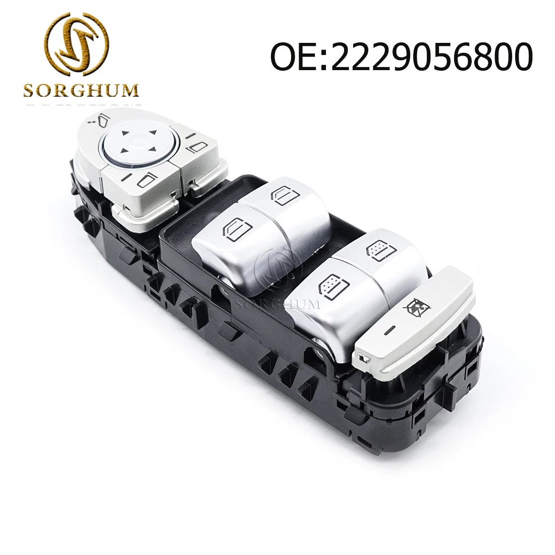 SORGHUM For 2014-2018 Mercedes Benz C-Klasse W205 C180 C200 C300 Front Left Driver Side Master Power Window Switch 2229056800
SORGHUM For 2014-2018 Mercedes Benz C-Klasse W205 C180 C200 C300 Front Left Driver Side Master Power Window Switch 2229056800