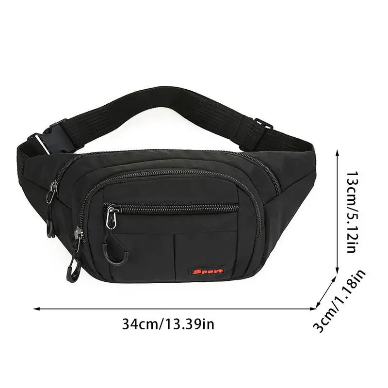 Fanny Packs Men Women Waist Pack Multi-Pockets Chest Bag Hands-Free Wallets Waist Pack Bags for Workout Travel Running
Fanny Packs Men Women Waist Pack Multi-Pockets Chest Bag Hands-Free Wallets Waist Pack Bags for Workout Travel Running