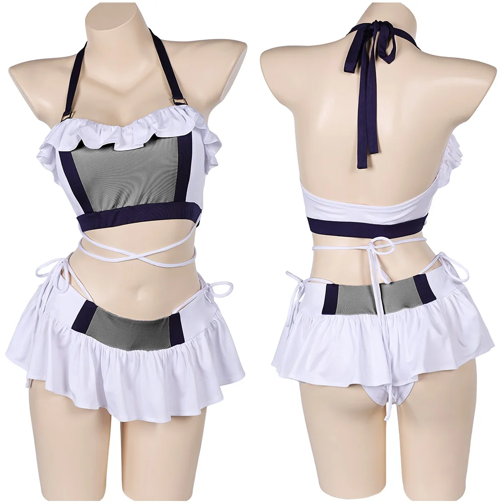 Adult Tifa Swimwear Bikinis Lockhart Aerith Cosplay Swimsuit Costume Girls Set Halloween Carnival Suit for Women
Adult Tifa Swimwear Bikinis Lockhart Aerith Cosplay Swimsuit Costume Girls Set Halloween Carnival Suit for Women