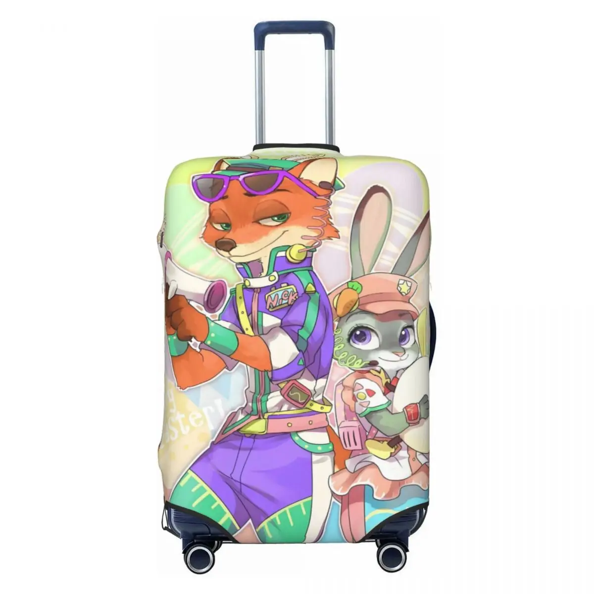 Custom Zootopia Wallpaper Luggage Cover Protector Fashion Cute Cartoon Travel Suitcase Covers for 18-32 Inch
Custom Zootopia Wallpaper Luggage Cover Protector Fashion Cute Cartoon Travel Suitcase Covers for 18-32 Inch