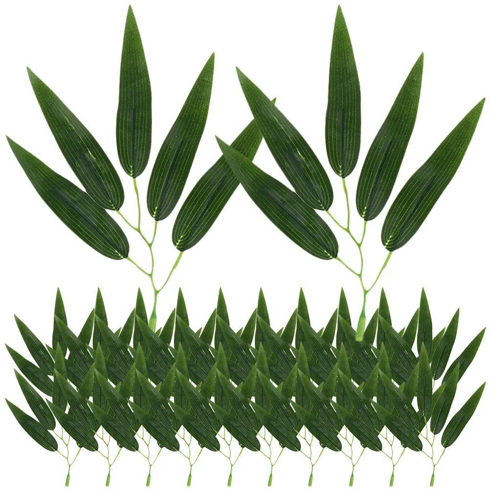 30Pcs Artificial Bamboo Leaves Highly Simulated Faux Bamboo Leaf Stems Decorations for Home Garden Party Food Cake
30Pcs Artificial Bamboo Leaves Highly Simulated Faux Bamboo Leaf Stems Decorations for Home Garden Party Food Cake