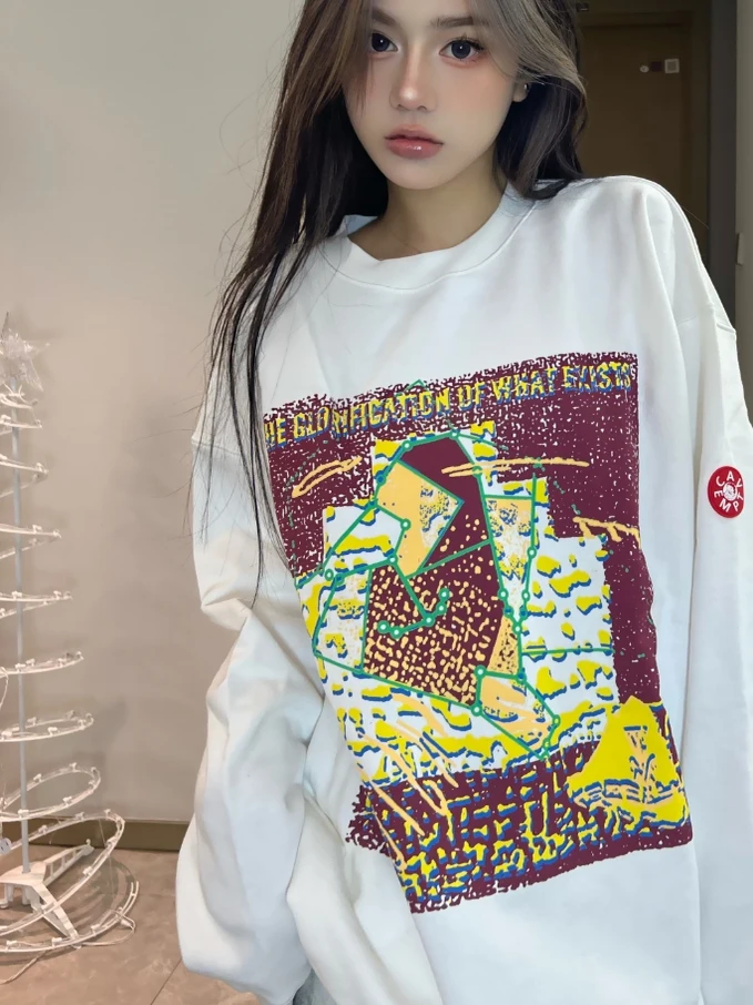 CAVEMPT Heavyweight Hoodie ex round Ne Abstract Print Cotton Oversized Pullover Spring Autumn Winter Streetwear
CAVEMPT Heavyweight Hoodie ex round Ne Abstract Print Cotton Oversized Pullover Spring Autumn Winter Streetwear